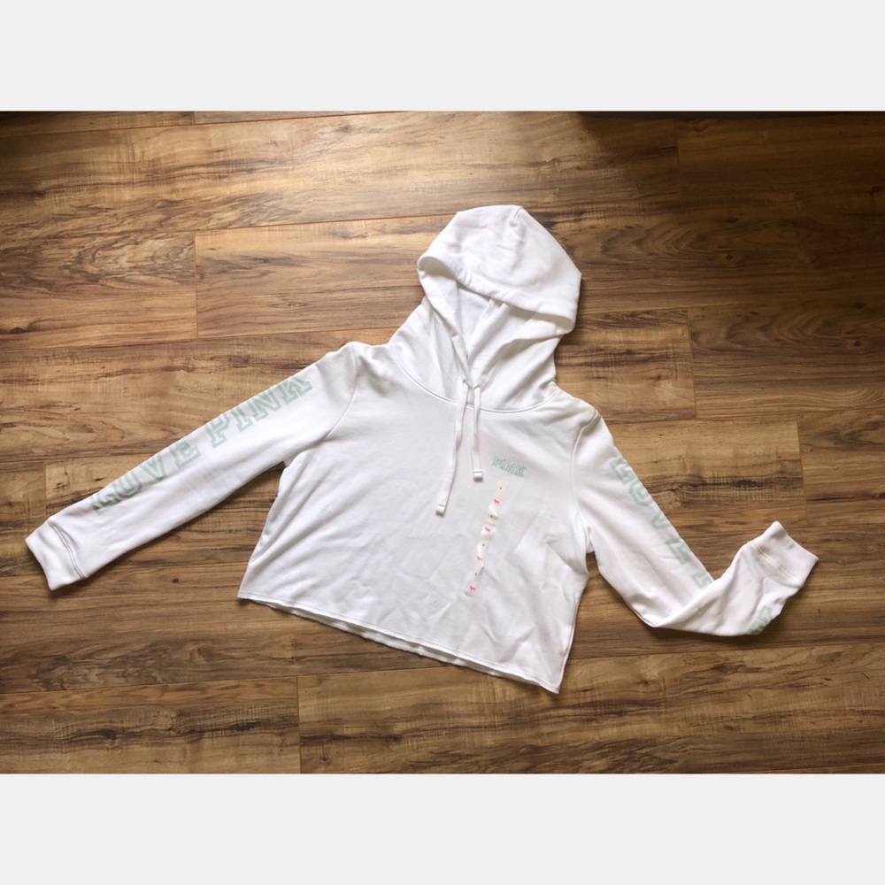 Victoria’s Secret Pink Cropped Hoodie